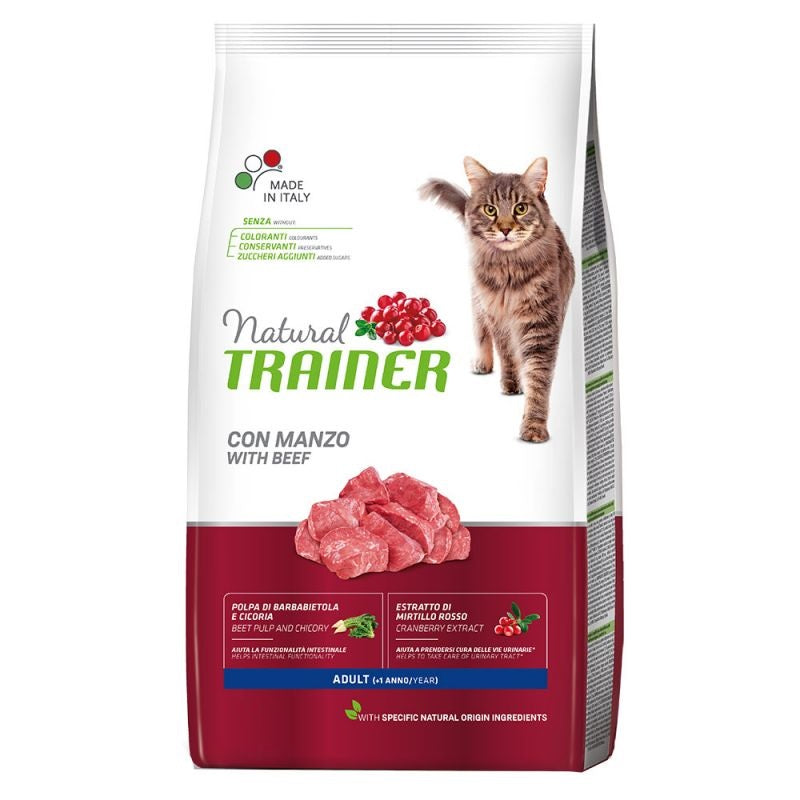 NATURAL TRAINER CAT ADULT MANZO 1,5 KG.