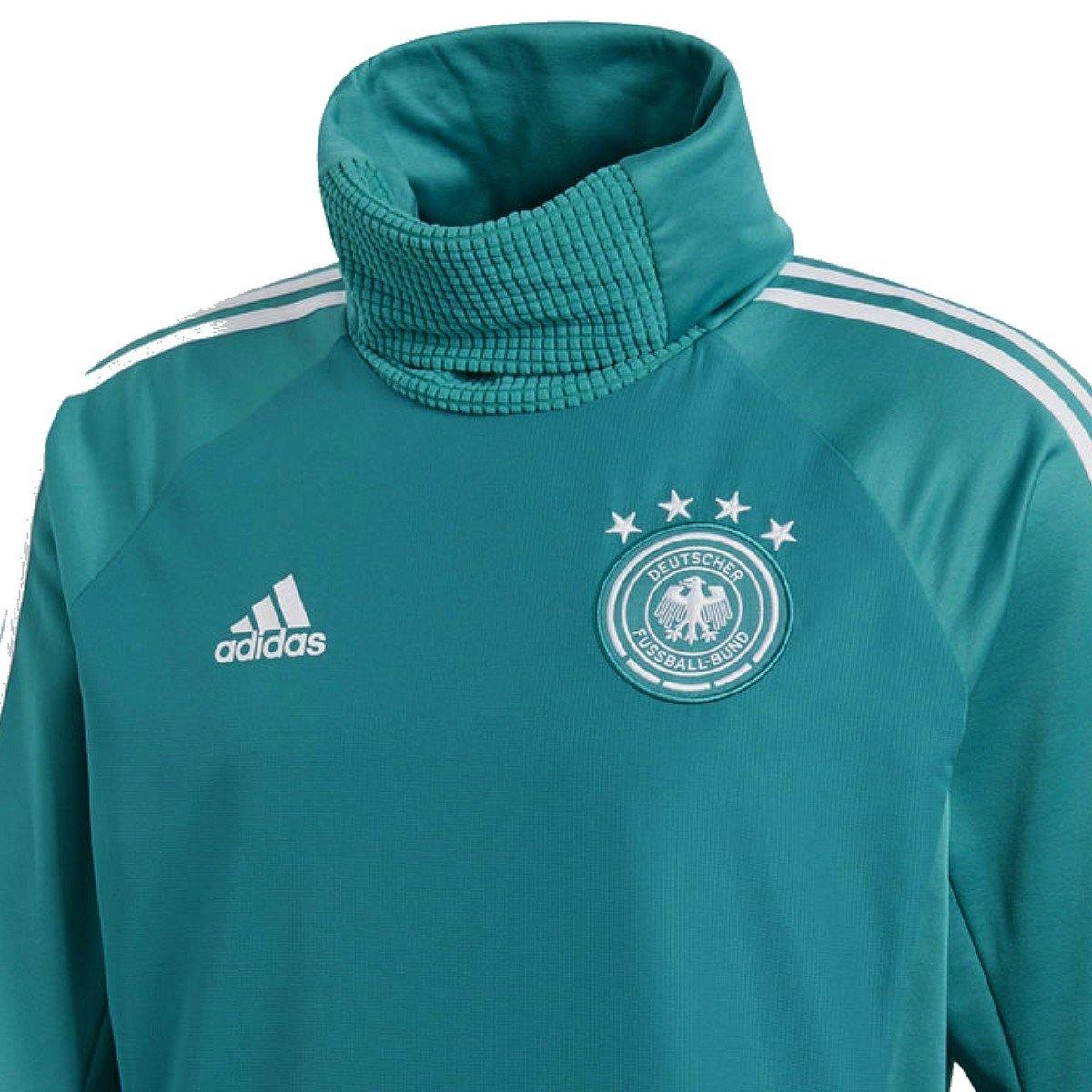 Germany Green Polar Tech Training Soccer Tracksuit 2018/19 - Adidas-3