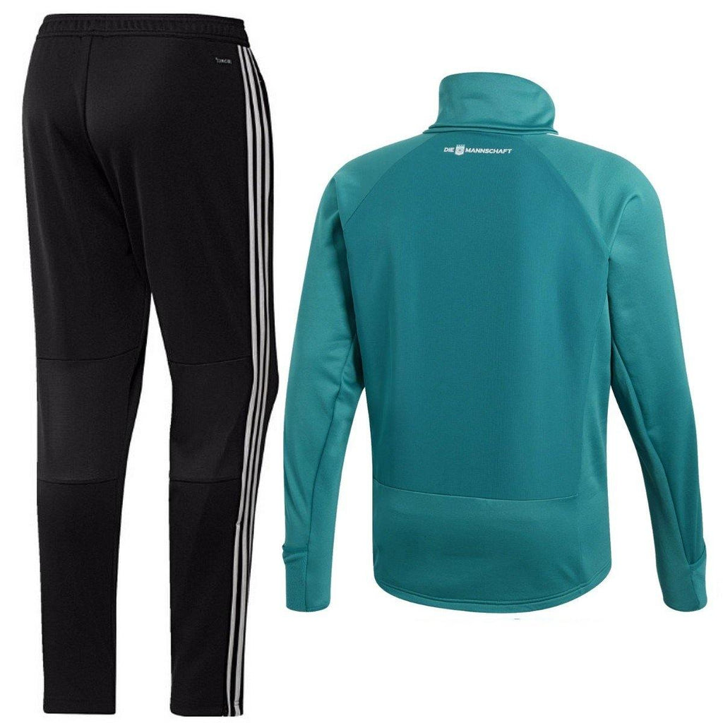 Germany Green Polar Tech Training Soccer Tracksuit 2018/19 - Adidas-1