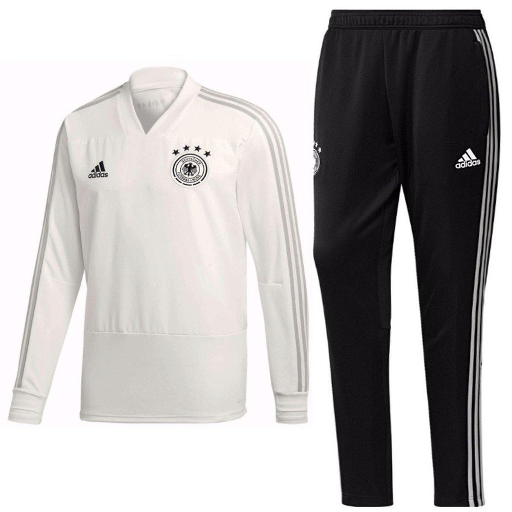 Germany Technical Hybrid Sweat Soccer Tracksuit 2018/19 - Adidas-0