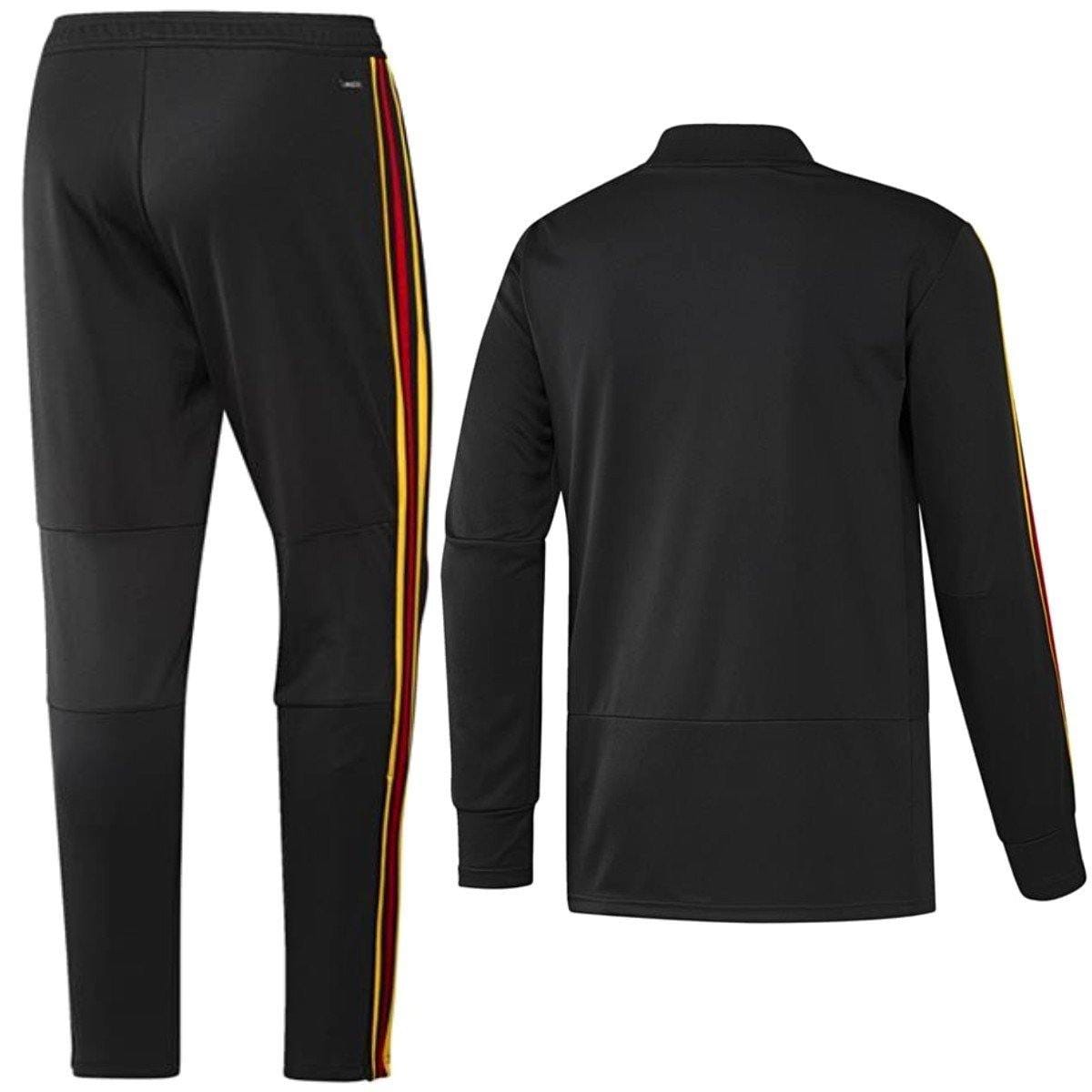 Belgium Technical Hybrid Sweat Soccer Tracksuit 2018/19 - Adidas-1