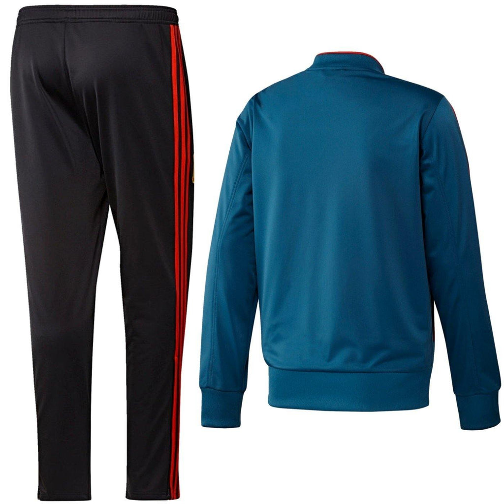 Spain Players Training Bench Soccer Tracksuit 2018/19 - Adidas-1