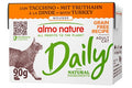 ALMO NATURE CAT DAILY MOUSSE TACCHINO 90 GR.