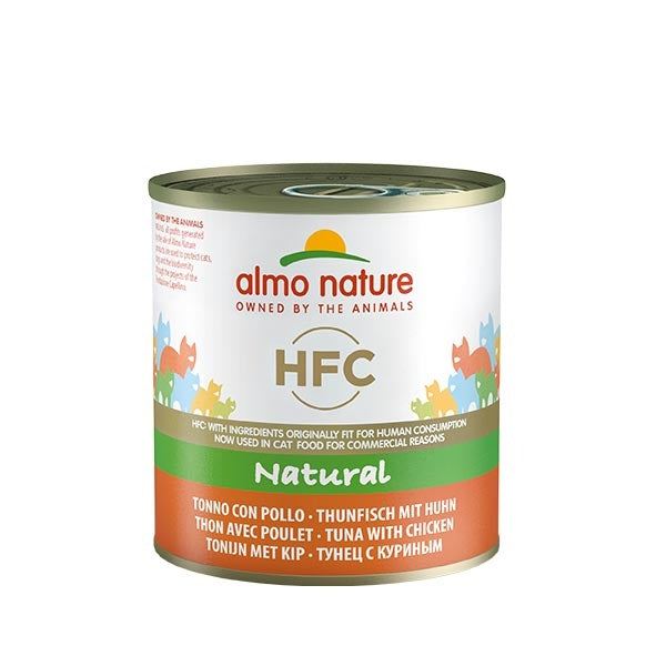 ALMO NATURE CAT HFC NATURAL TONNO & POLLO 280 GR.