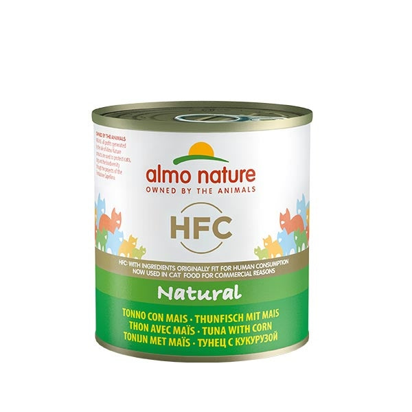 ALMO NATURE CAT HFC NATURAL TONNO & MAIS 280 GR.