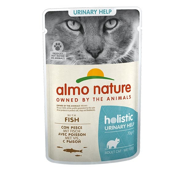 ALMO NATURE CAT HOLISTIC URINARY HELP POLLO 70 GR.