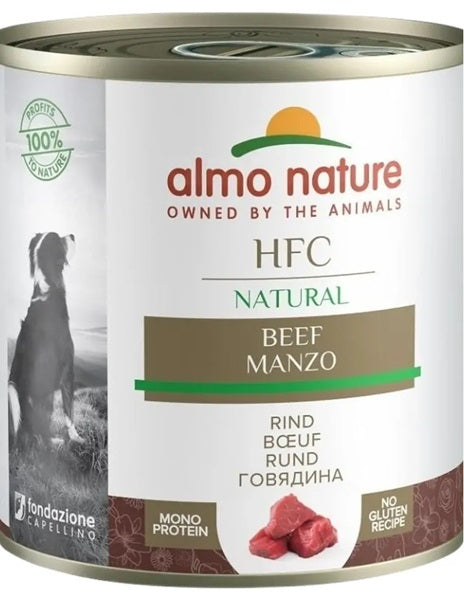ALMO NATURE DOG HFC NATURAL MANZO 290 GR.