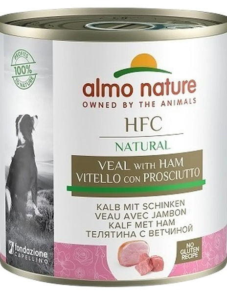 ALMO NATURE DOG HFC CUISINE VITELLO & PROSCIUTTO 280 GR.