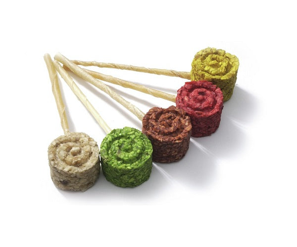 CAMON LOLLIPOP COLORATI IN PELLE BOVINA 13 CM.