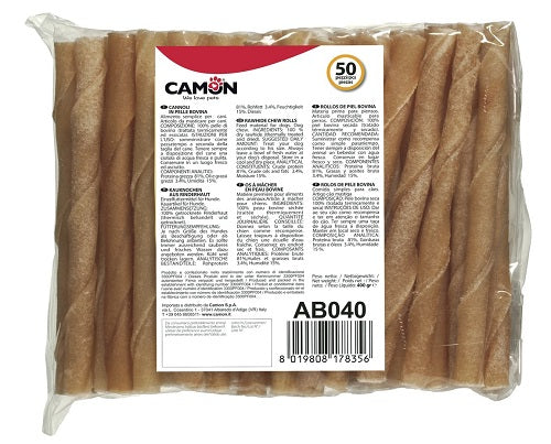 CAMON BASTONCINI IN PELLE BOVINA 12,5 CM. / 50 PZ.