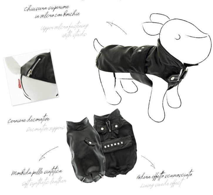 FERRIBIELLA CAPPOTTINO RYDER 51 CM. NERO