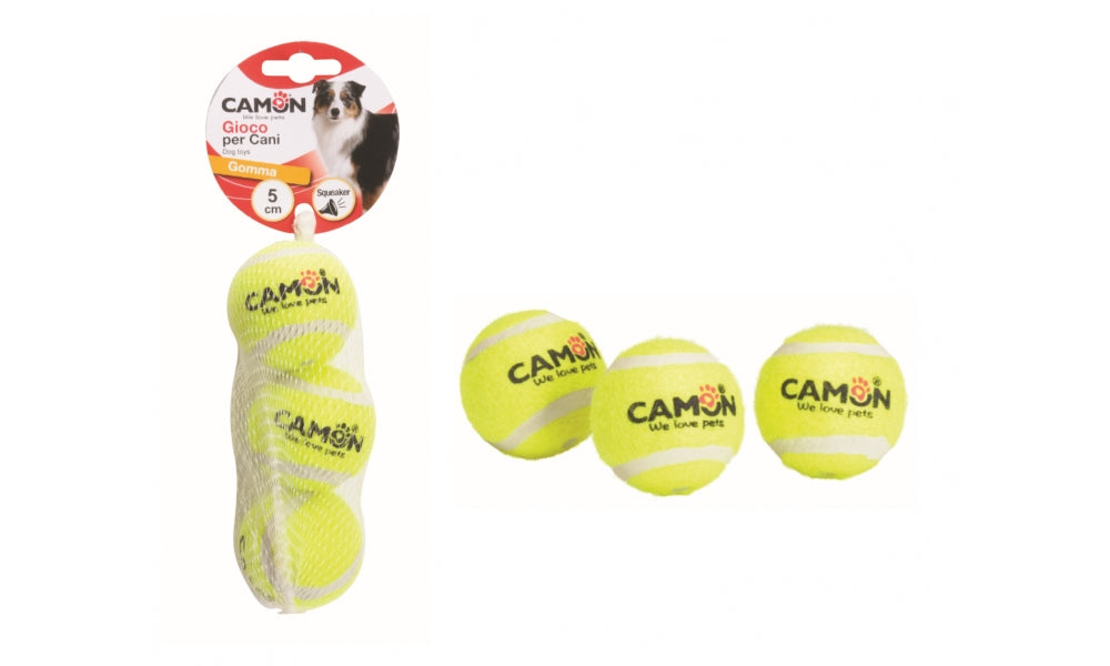 CAMON PALLA DA TENNIS Ø 7,5 CM. / 3 PZ.