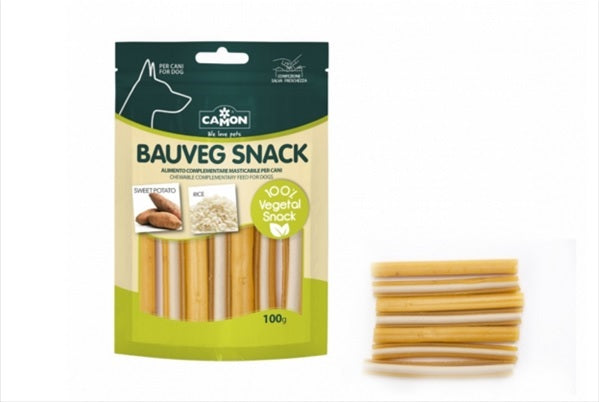 CAMON BAUVEG SNACK SOIA & RISO 100 GR.