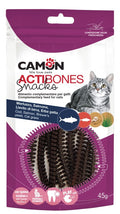 CAMON TREATS & SNACKS ACTIBONES MERLUZZO & SALMONE 45 GR.