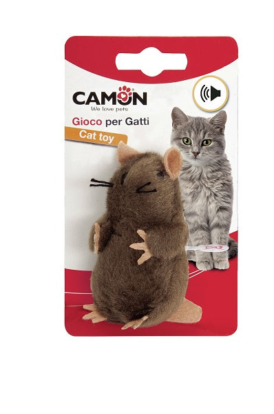 CAMON TALPA IN PELUCHE CON MICROCHIP