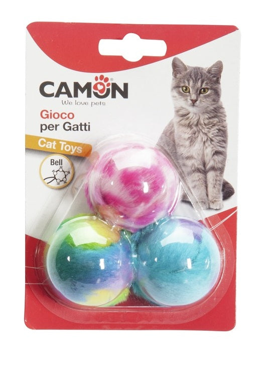 CAMON PALLINE CON SONAGLIO Ø 3 CM. / 3 PZ.