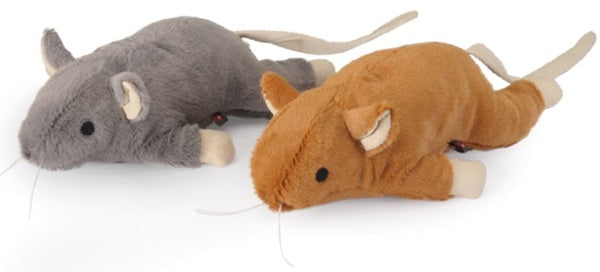 CAMON TOPO IN POLIESTERE CON CATNIP 20 CM.