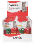 CAMON GIOCO GATTO PALLINA PON PON COLORATA 4 PZ.