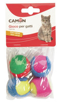 CAMON PALLINE IN PE CON CATNIP Ø 4 CM. / 4 PZ.