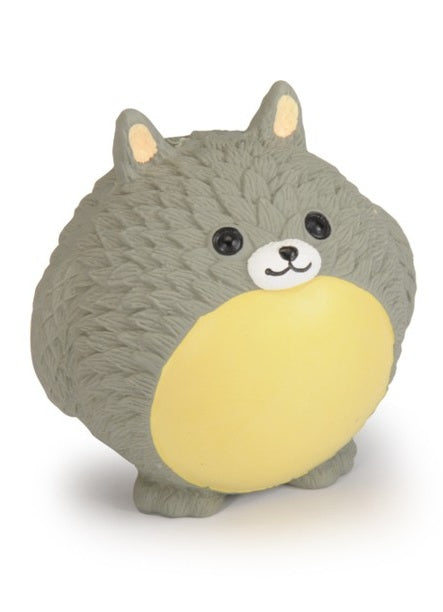 CAMON GIOCO CHINCHILLA' IN LATTICE CON SQUEAKER 9 CM.