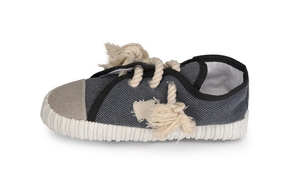 CAMON SNEAKERS IN PELUCHE CON CORDA & SQUEAKER 26 CM.