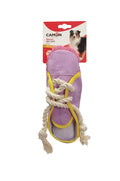 CAMON SCARPA IN POLIESTERE CON CORDA E SQUEAKER 26 CM.