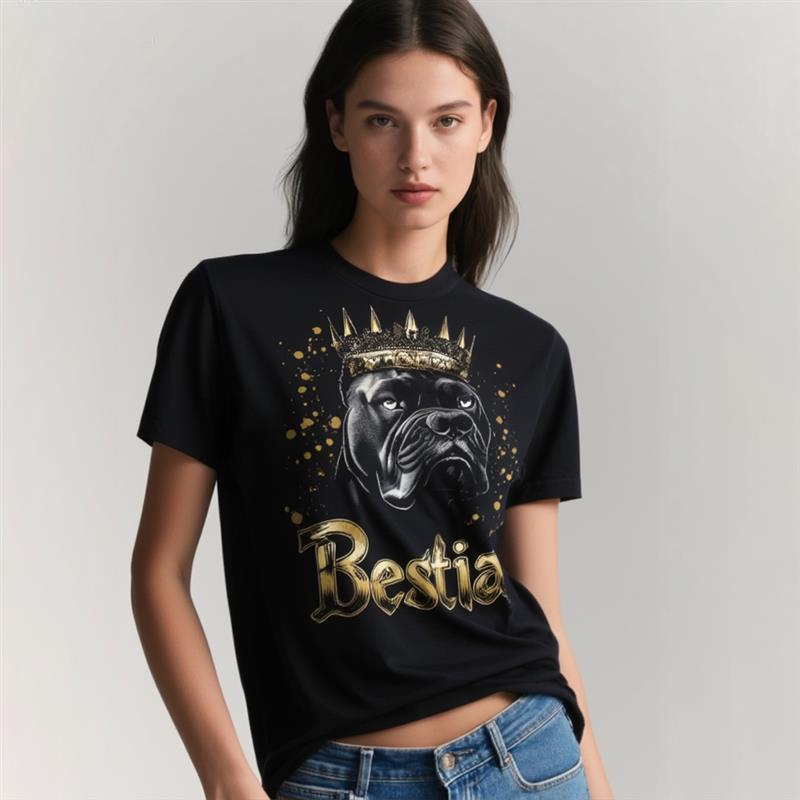 Cane Corso T-shirt Black V4-1