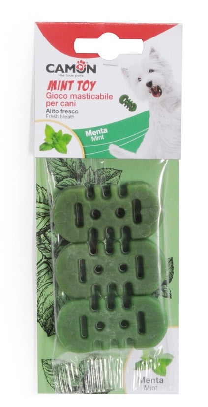 CAMON MINT TOY GIOCO MASTICABILE AROMA MENTA 3 PZ.