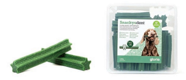GLORIA SNAKYSDENT STICK DENTALE ALITO FRESCO 12 CM. / 1800 GR.