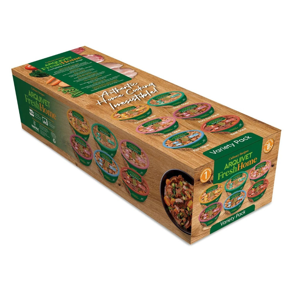 ARQUIVET FRESHHOME VARIETY PACK STUFATI 6 x 280 GR.