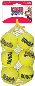 KONG SQUEAKAIR TENNIS BALLS TG. MEDIUM 6 PZ.
