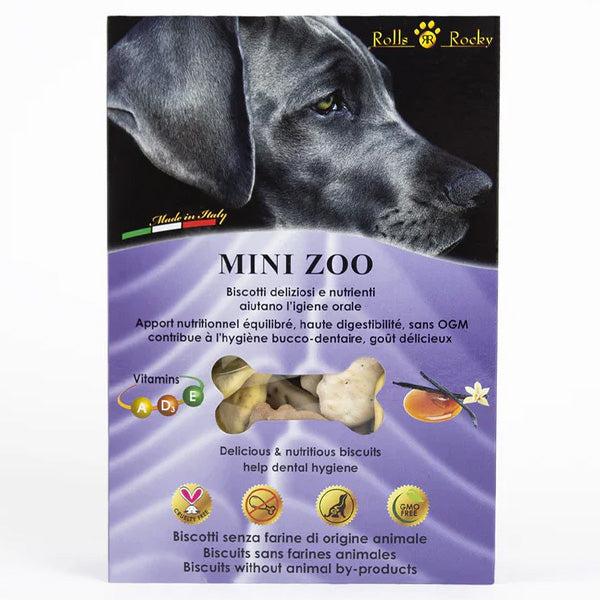 ROLLS ROCKY BISCOTTI MINI ZOO MIX 300 GR.