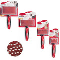CAMON CARDATORE CON DENTI IN ACCIAIO & PUNTE ARROTONDATE 12 x 8 CM.