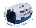 Nobleza Trasportino rigido 68cm BLU