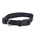 BENGY COLLARE IN NYLON (1,5 x 30-45 CM.) NERO
