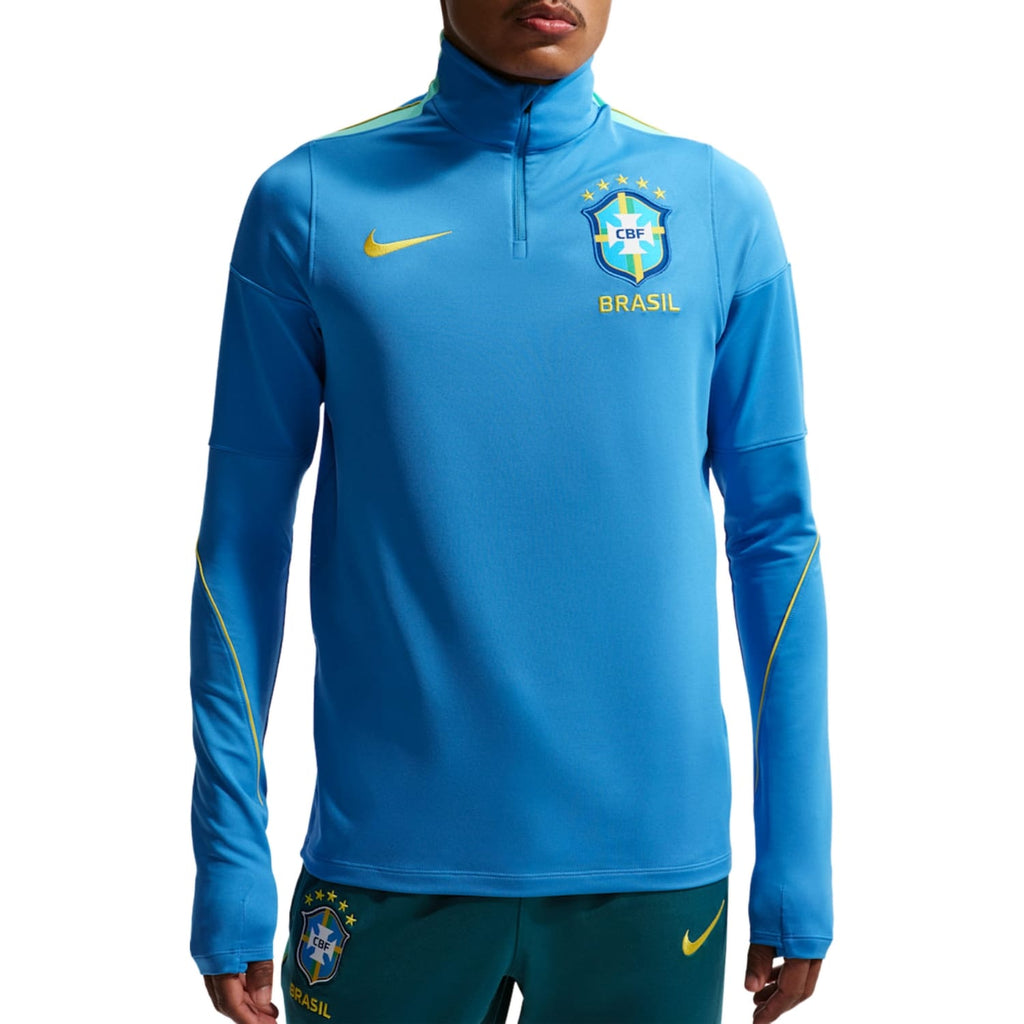 Brazil blue training technical Soccer tracksuit 2026/27 - Nike-0