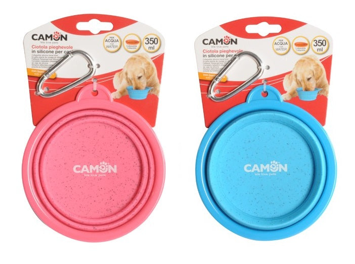 CAMON CIOTOLA DA VIAGGIO IN SILICONE MARBLE 350 ML.