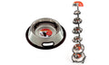 CAMON CIOTOLA IN ACCIAIO ANTIROVESCIAMENTO 20 CM. - 1500 ML.