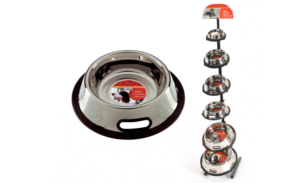 CAMON CIOTOLA IN ACCIAIO ANTIROVESCIAMENTO 20 CM. - 1500 ML.
