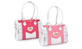 CAMON BORSA TRASPORTINO CROCO 38 x 25 x 28 CM. ROSA