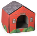 CAMON CASETTA INDOOR CON CUSCINO REMOVIBILE IN POLIESTERE (41 x 39 x 36 CM.) ROSSO