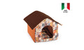 CAMON CASETTA DOPPIO CUSCINO "CAGNOLINI" 35 x 40 x 38 CM.