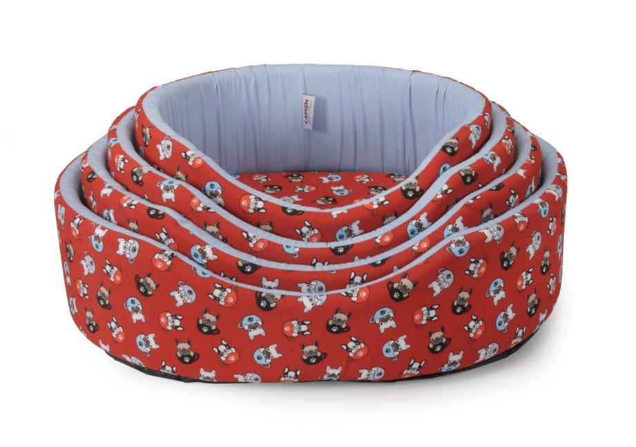 CAMON CUCCIA OVALE CRAZY DOG Ø 60 CM.