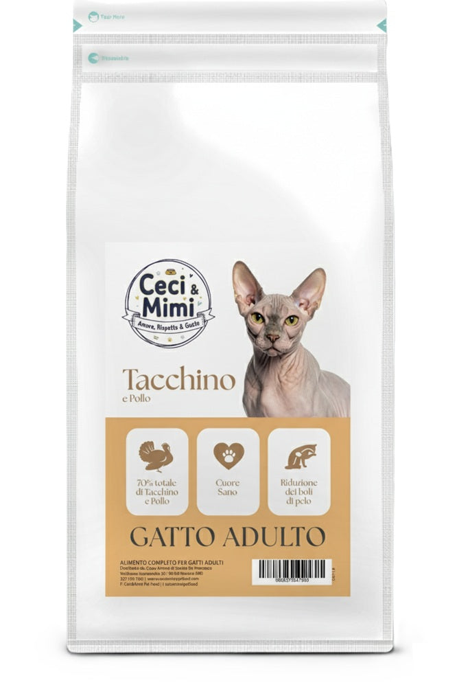 CECI & MIMI CAT - ADULT TACCHINO & POLLO 300 GR.