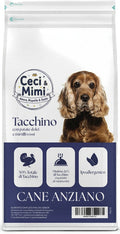 CECI & MIMI DOG - GRAIN FREE SENIOR TACCHINO, PATATE DOLCI & MIRTILLI ROSSI 2 KG.