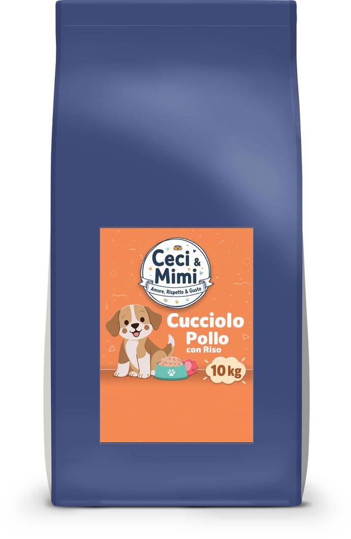 CECI & MIMI DOG - SUPER PREMIUM PUPPY POLLO & RISO 10 KG.