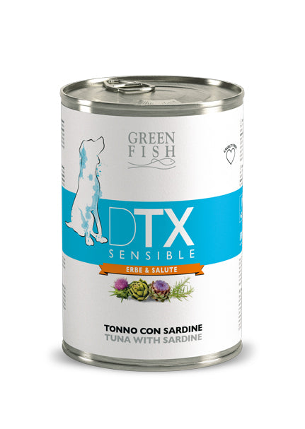 MARPET DOG DTX SENSIBLE TONNO & SARDINE 400 GR.
