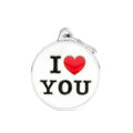 Medaglietta Charms "I Love You" Grande