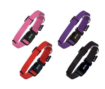 GLORIA COLLARE LISO NYLON TG. L (29-53 x 1,9 CM.)