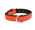 GLORIA COLLARE IN PELLE IMBOTTITO 45 CM. CORALLO
